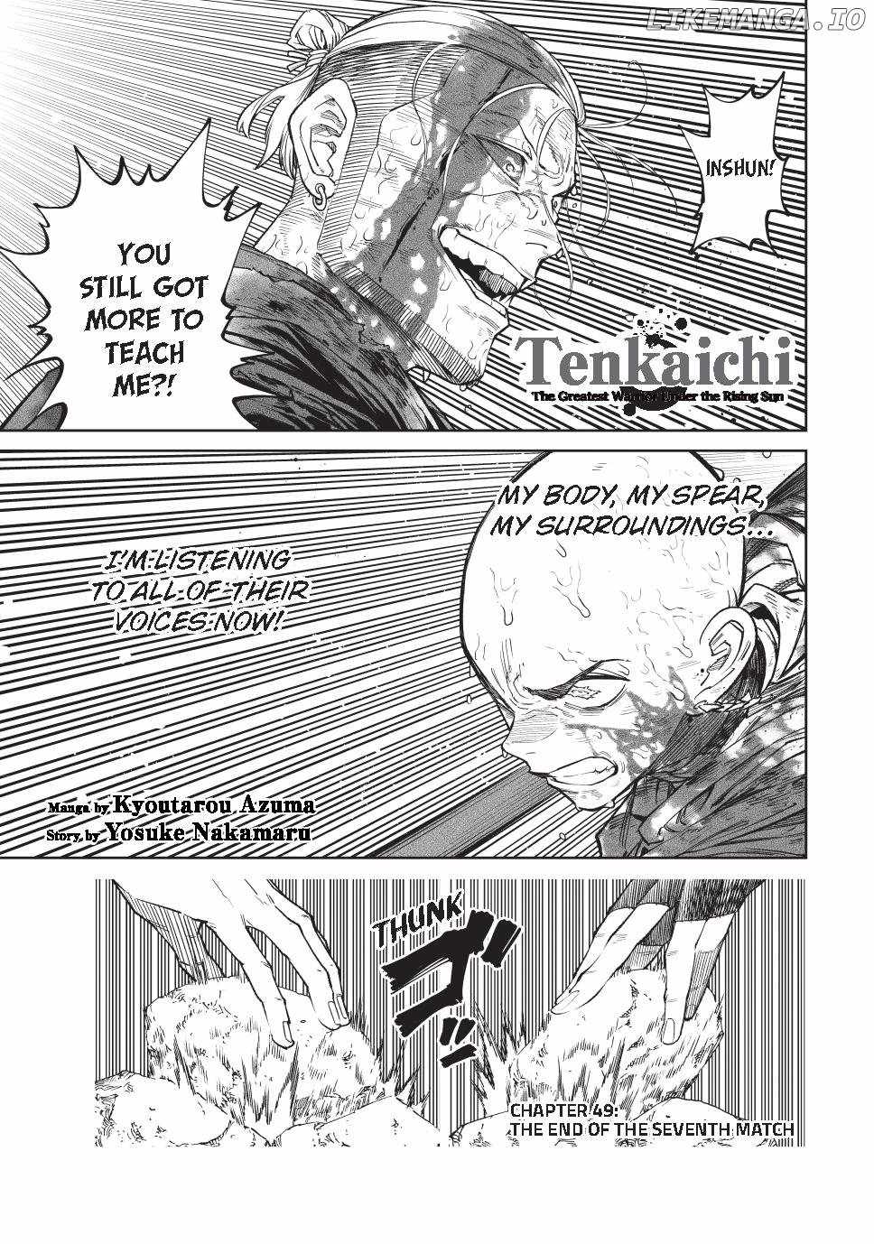 Tenkaichi - Nihon Saikyou Mononofu Ketteisen Chapter 49 1